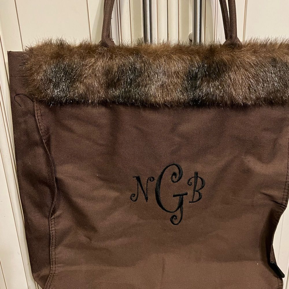 NGB fur top HandBag